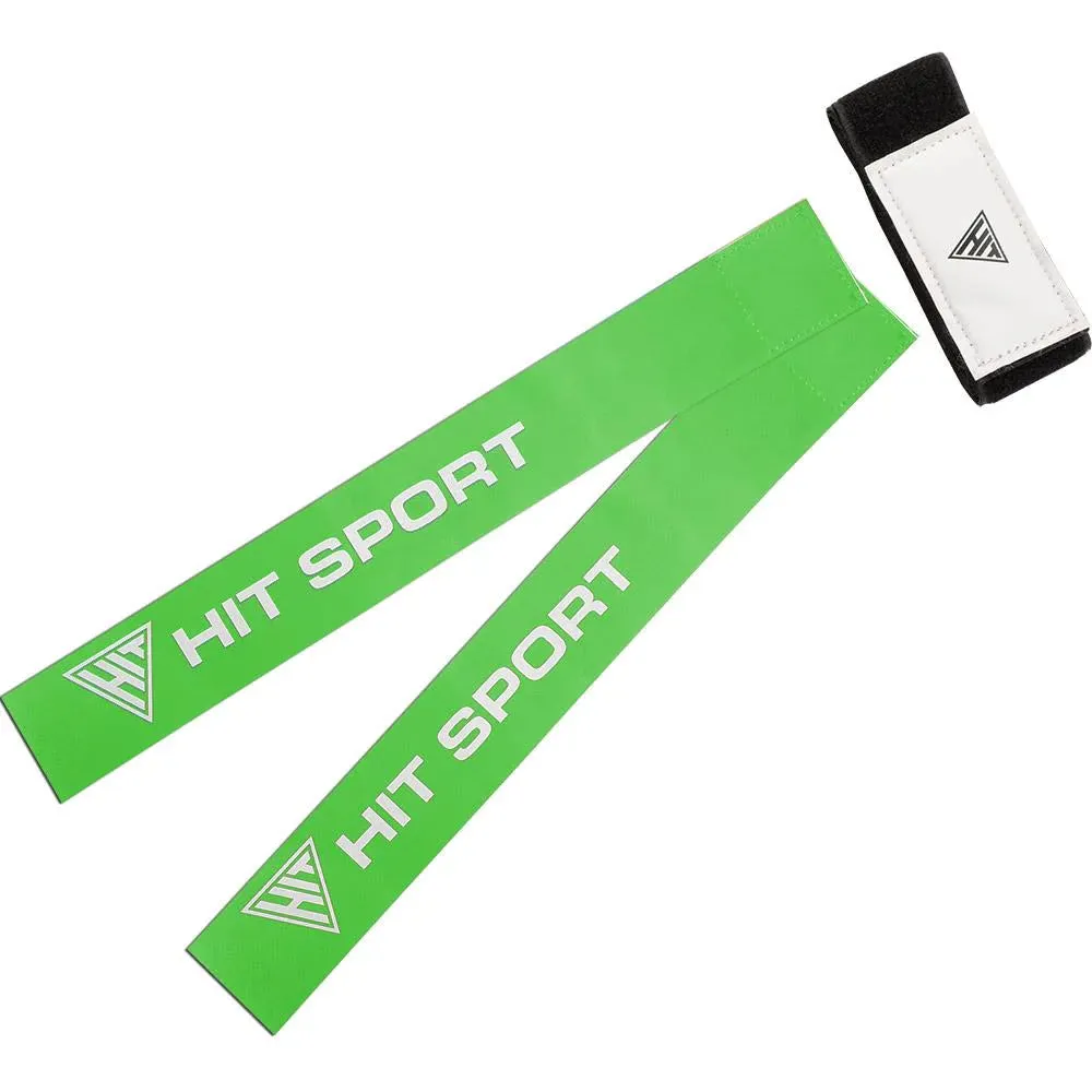Hit Sport Rugby Green Tag Belt | 10 pack