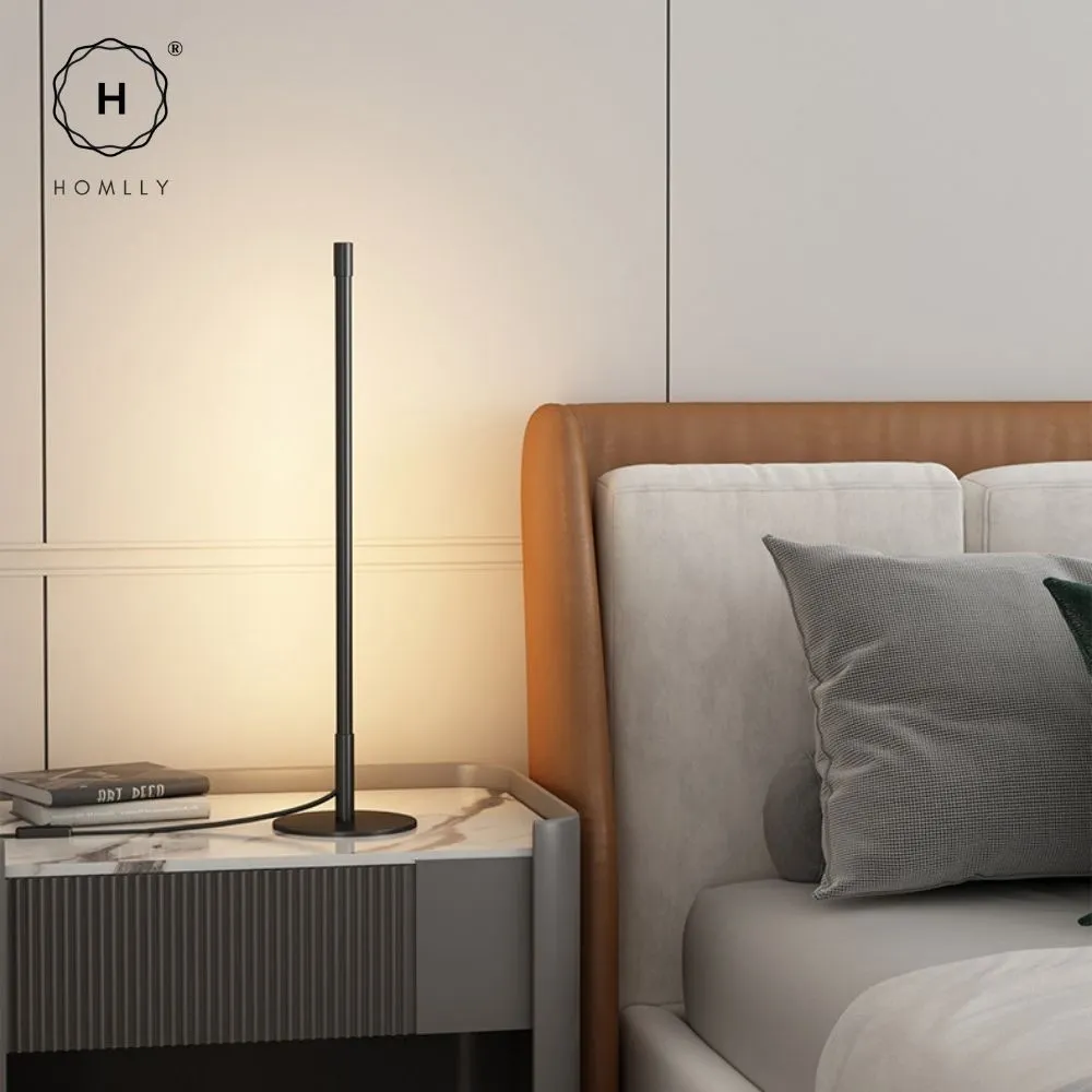 Homlly Minimalist Dimmable Corner Lighting Standing Tall Floor Lamp