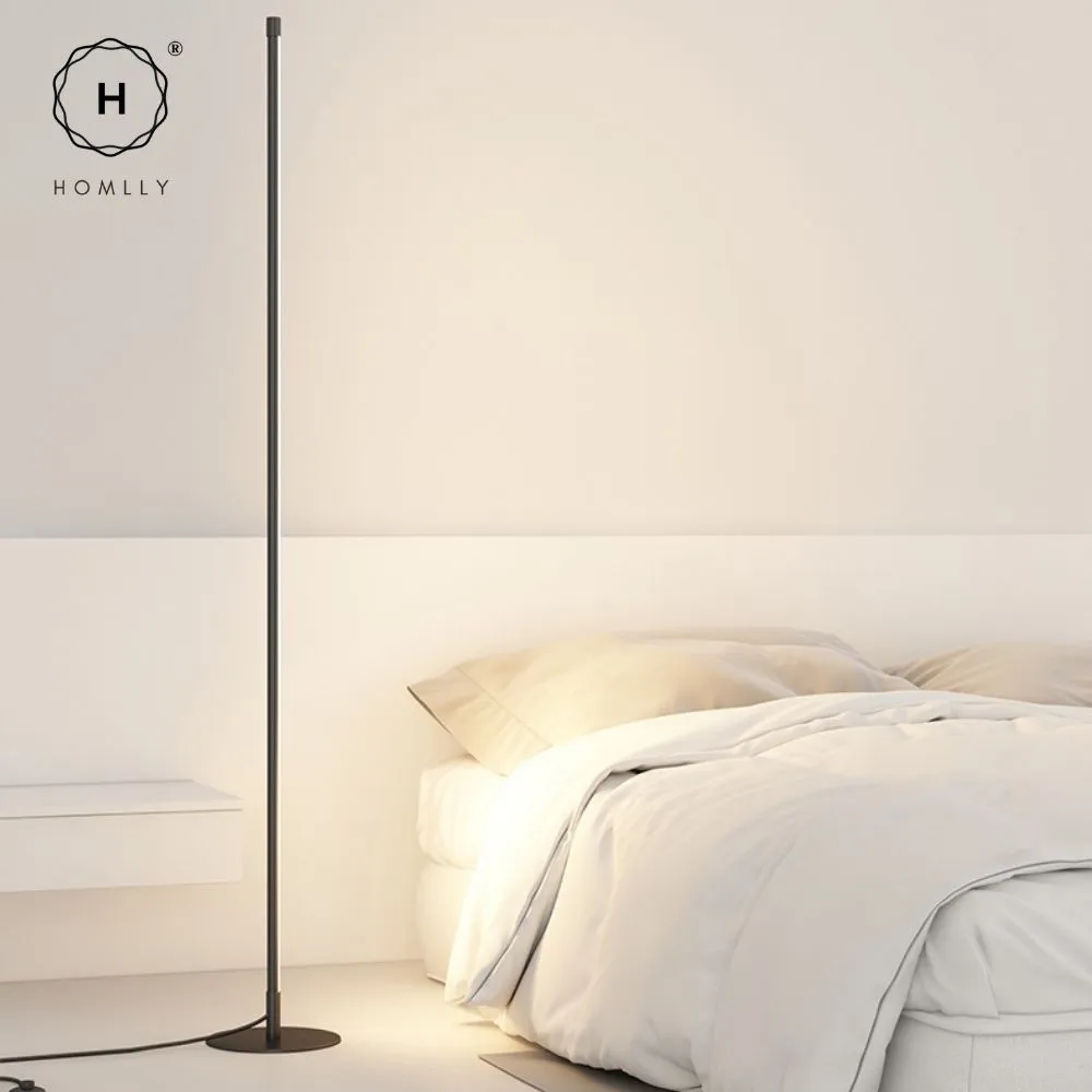 Homlly Minimalist Dimmable Corner Lighting Standing Tall Floor Lamp