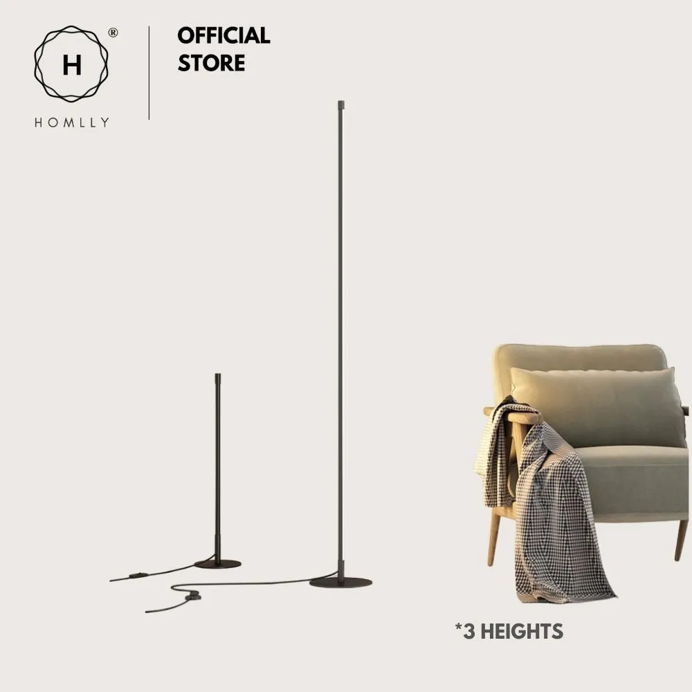 Homlly Minimalist Dimmable Corner Lighting Standing Tall Floor Lamp