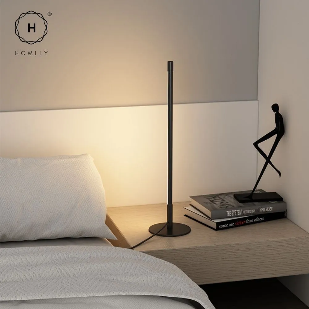 Homlly Minimalist Dimmable Corner Lighting Standing Tall Floor Lamp