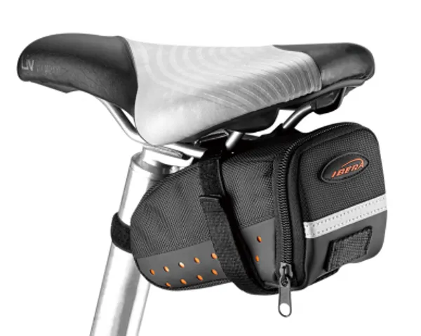 IBERA Water Resistant Saddle Bag - 1.0L