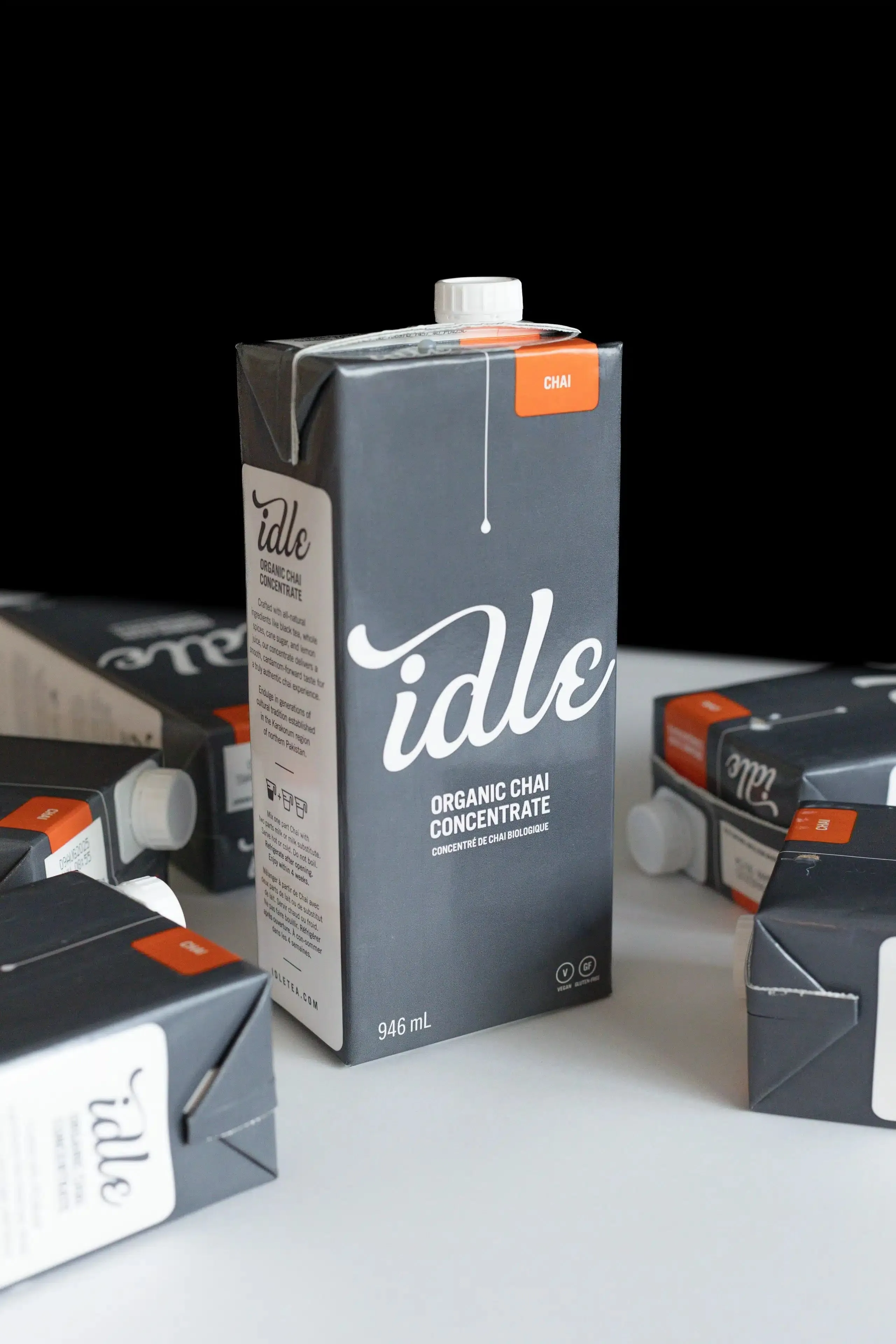 Idle - Chai Concentrate - Organic - Vegan - Gluten-Free - Clean Label - Shelf-Stable Liquid Chai Mix - Made in Canada
