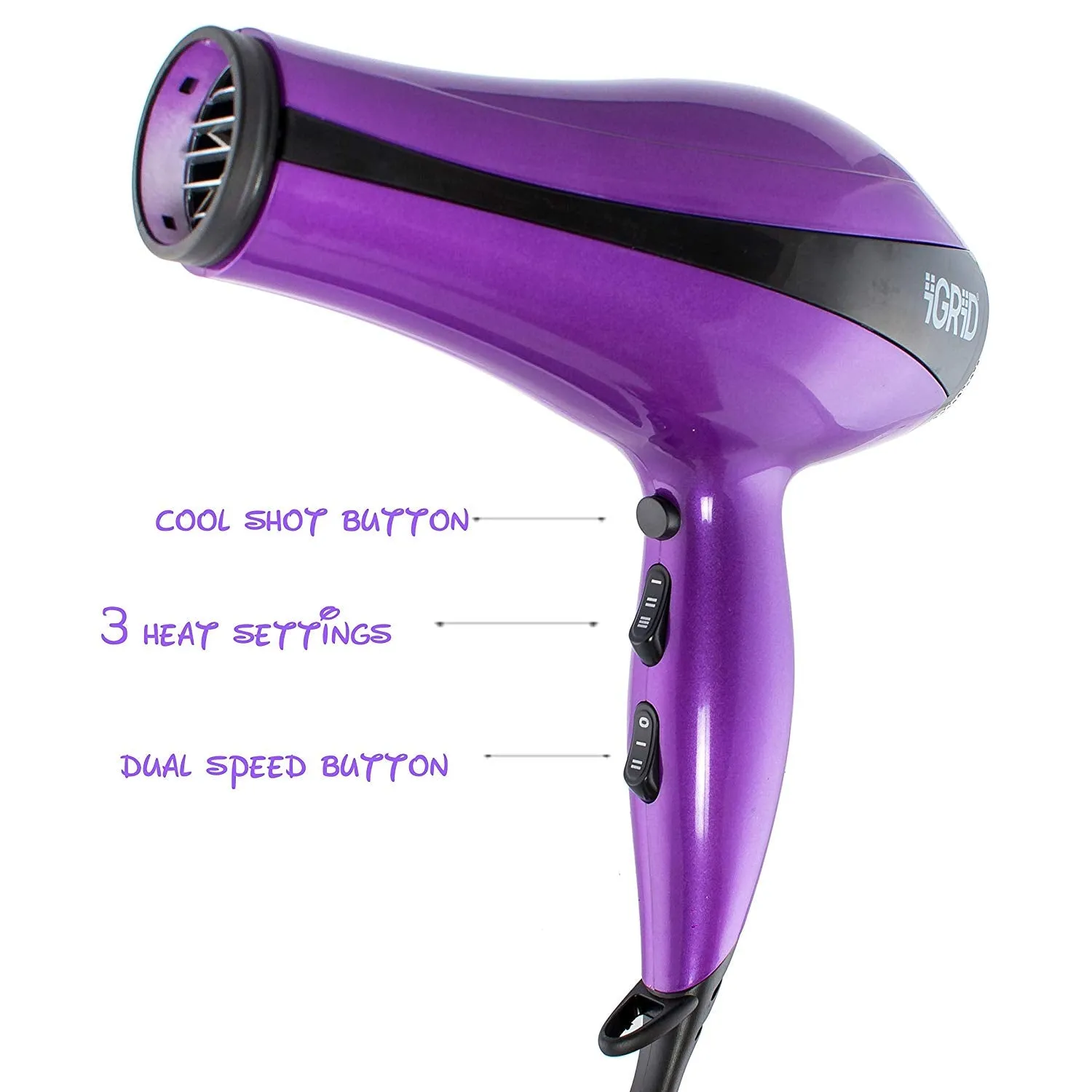 iGRiD Hair Dryer 2200w - BLHC1645