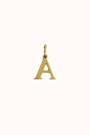 Initial Charm (Stainless Steel)