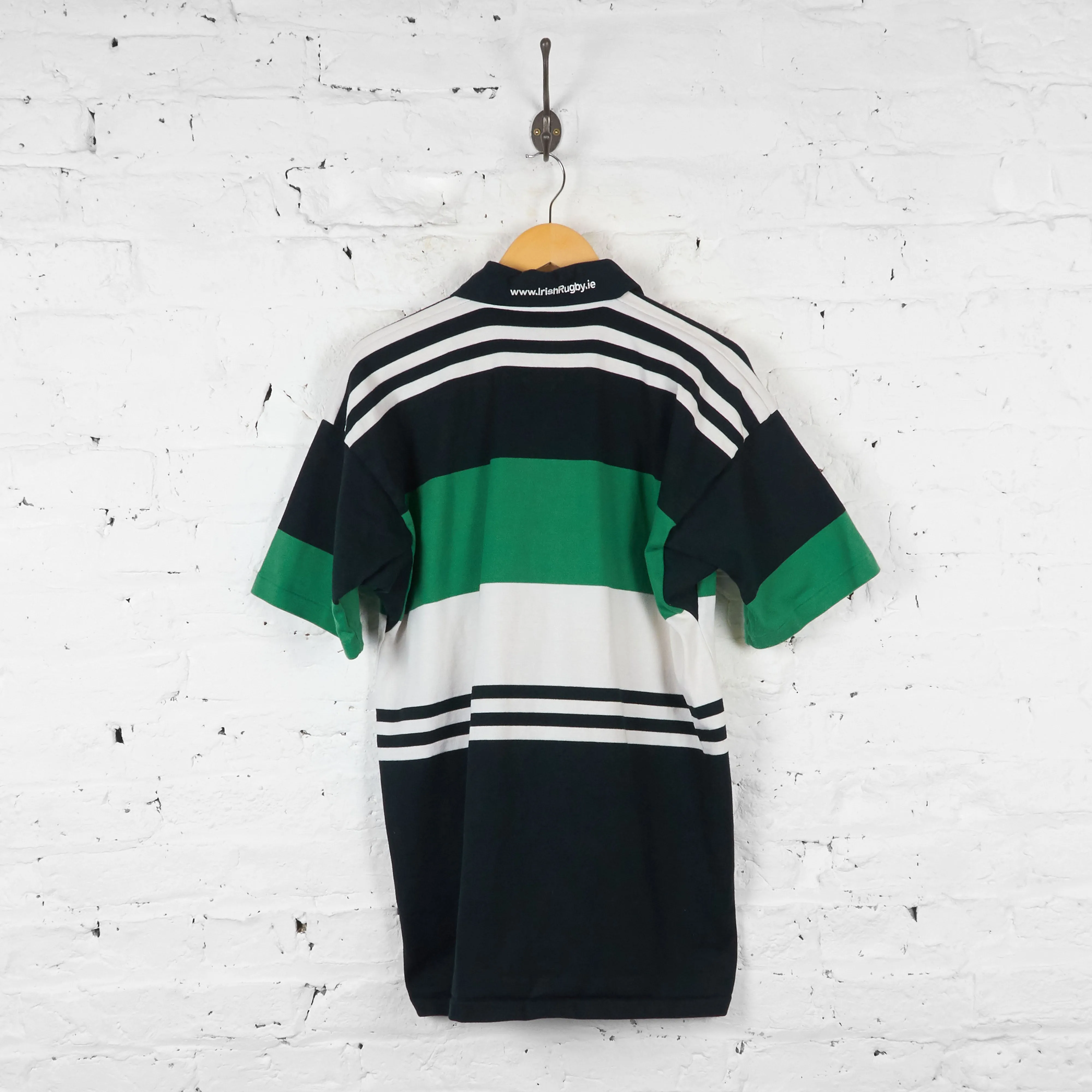 Ireland 2001 Rugby Training Top Shirt - Green/Black - L