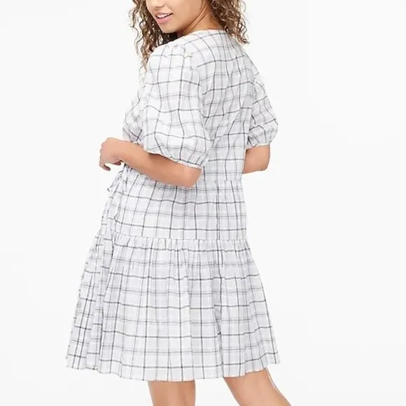 J. Crew Cotton Wrap Dress 2X
