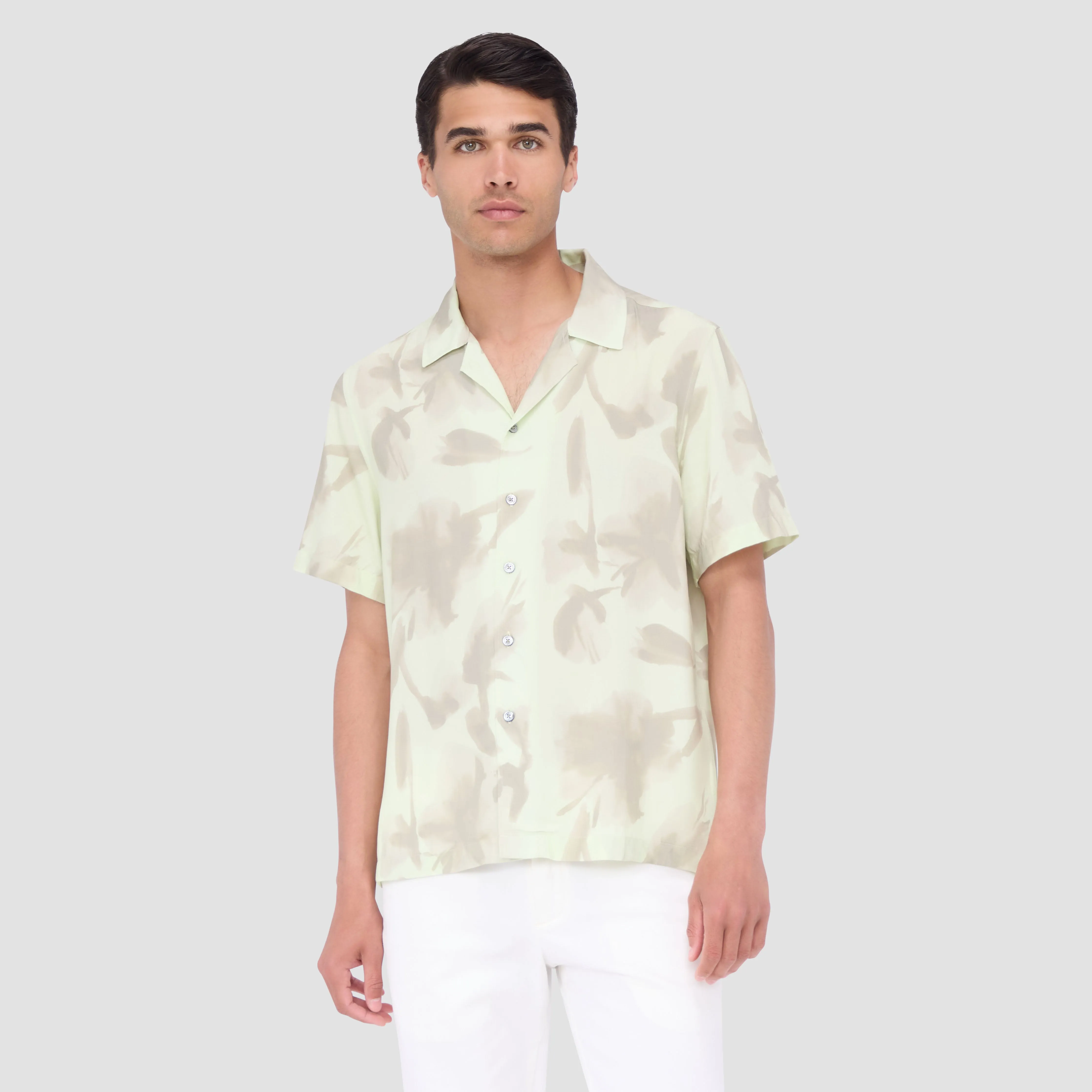 Jackson Floral Short-Sleeve Camp Shirt