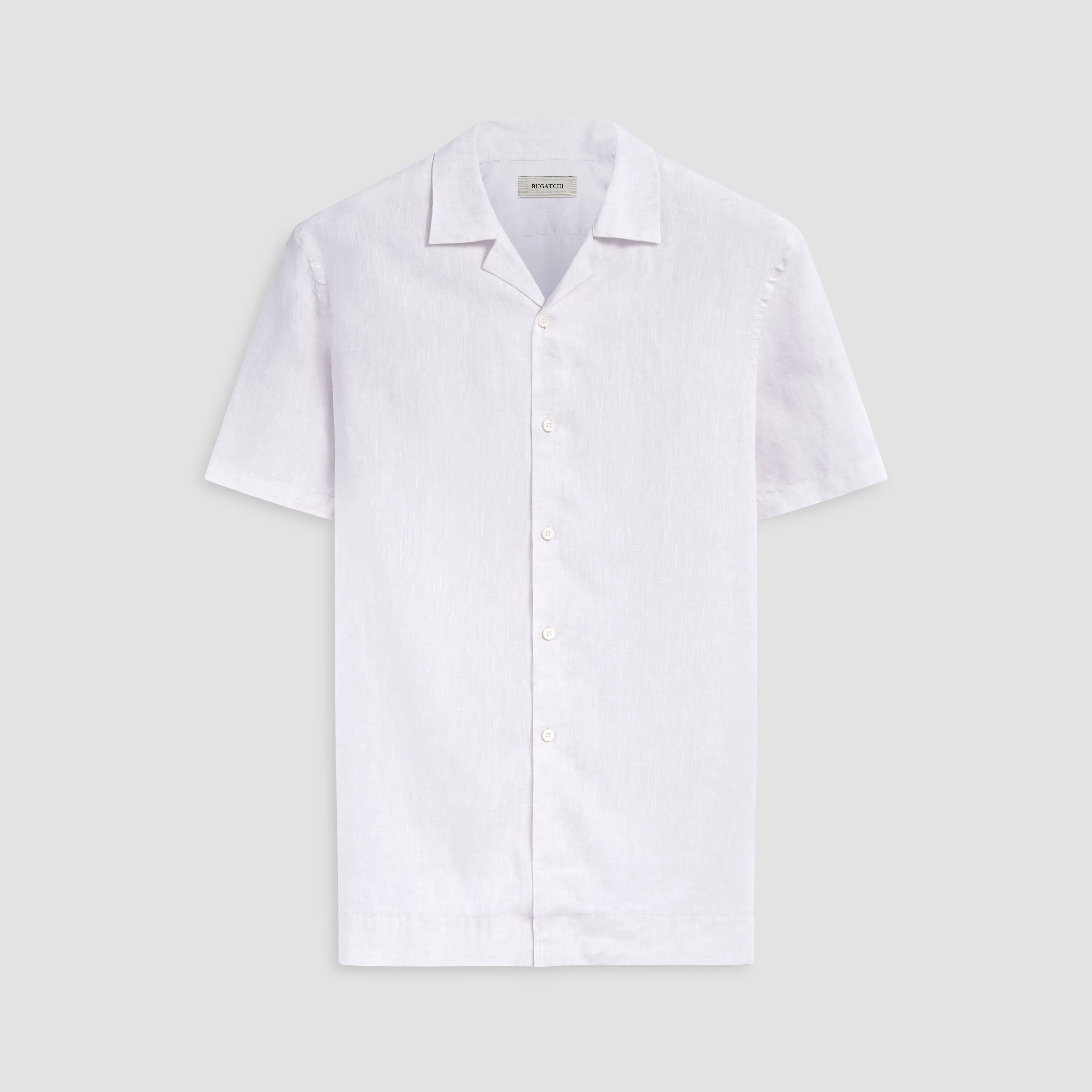 Jackson Solid Linen Camp Shirt