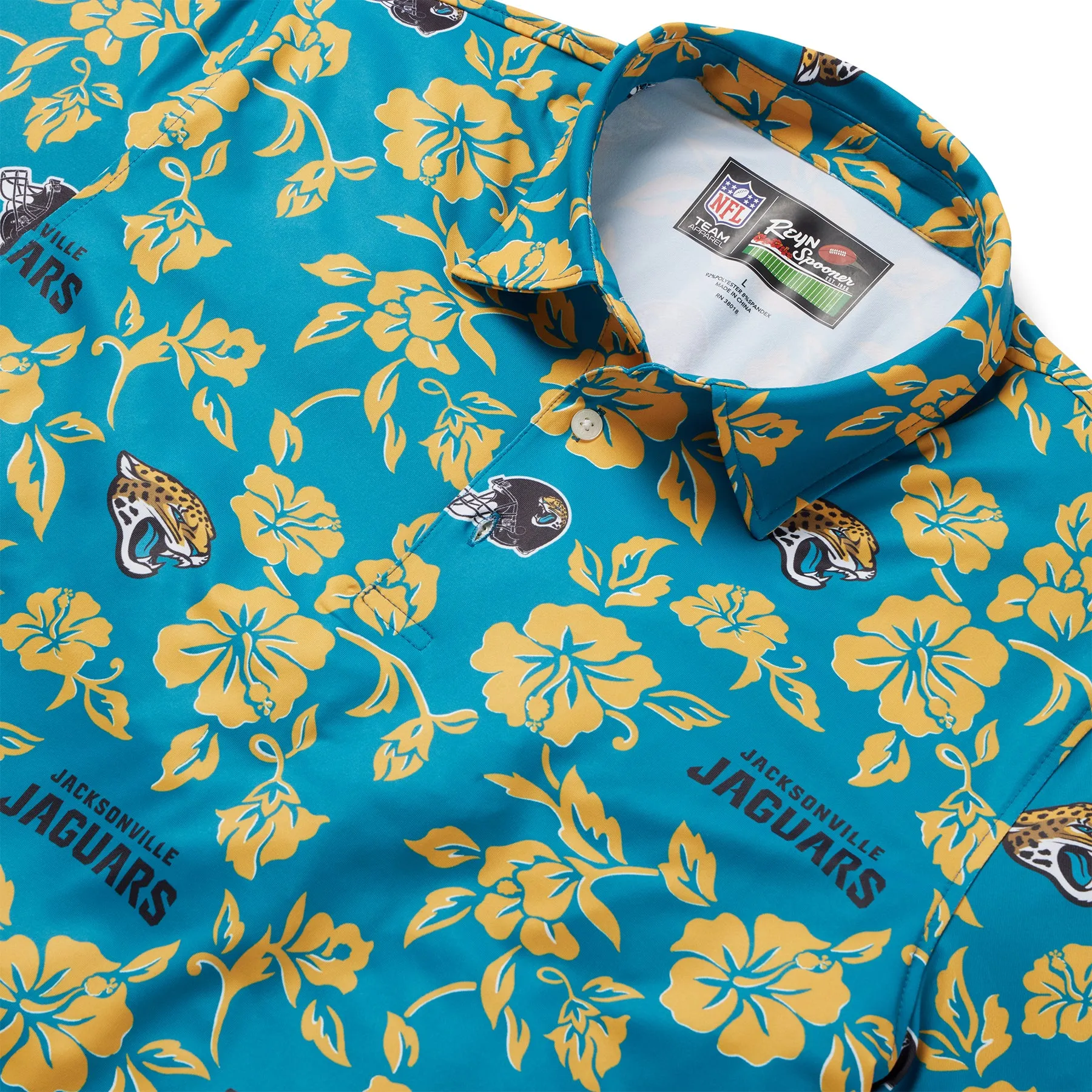 JACKSONVILLE JAGUARS PUA PERFORMANCE POLO