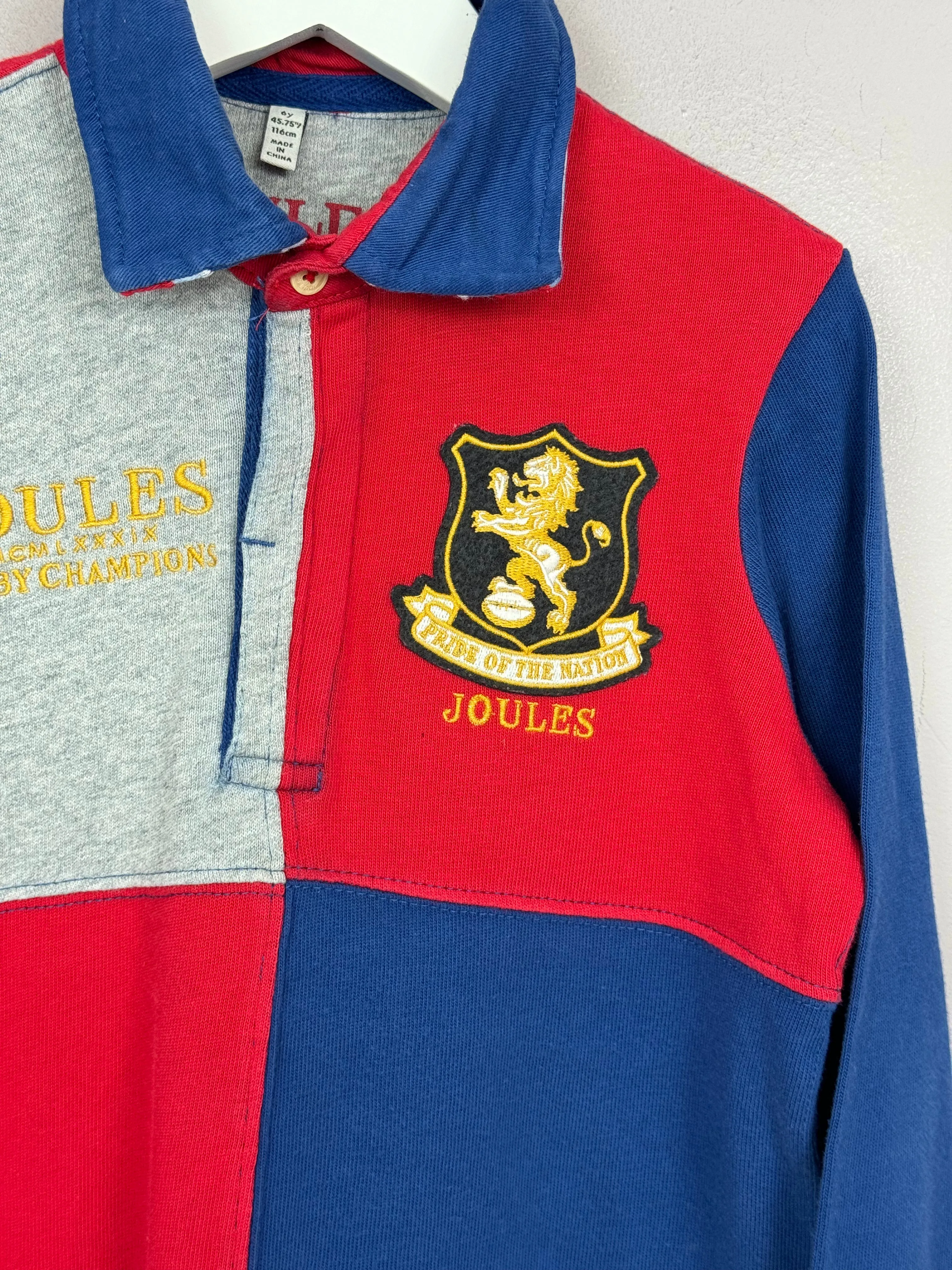 Joules Rugby shirt 6y