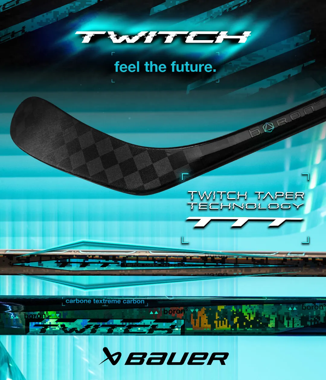 Junior Twitch Grip Hockey Stick - 2024