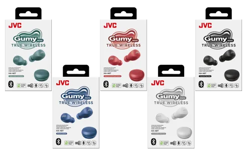 JVC Gumy Mini In-Ear True Wireless Earbuds (HA-A6T)