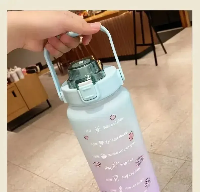 Kawaii Motivation Water Bottle
