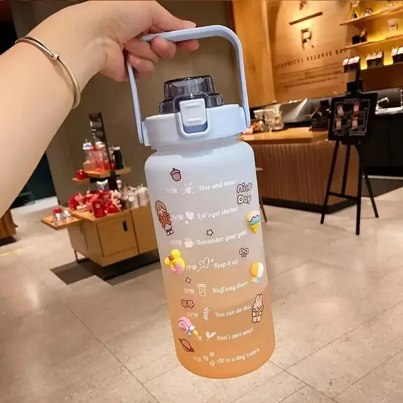 Kawaii Motivation Water Bottle