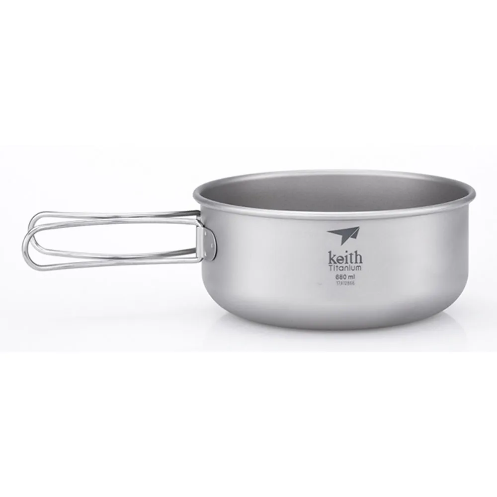 Keith Titanium 3 Piece Pot and Pan Cook Set