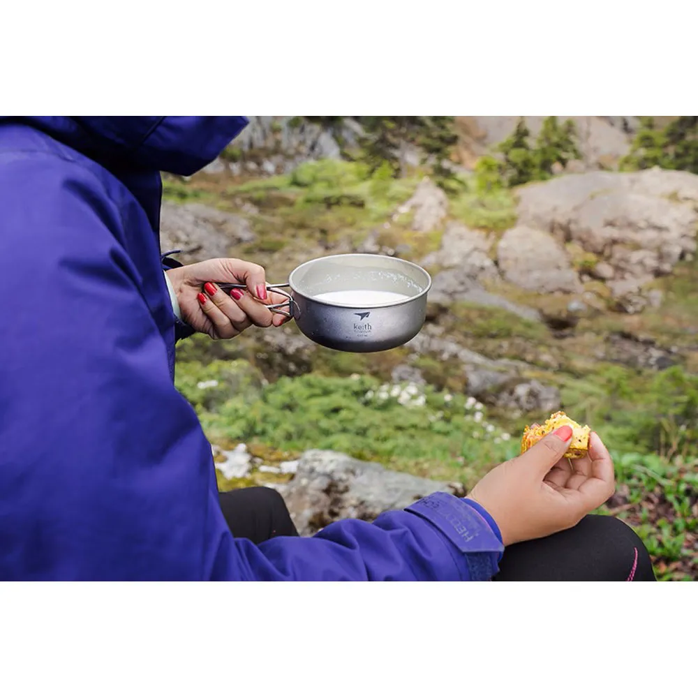 Keith Titanium 3 Piece Pot and Pan Cook Set