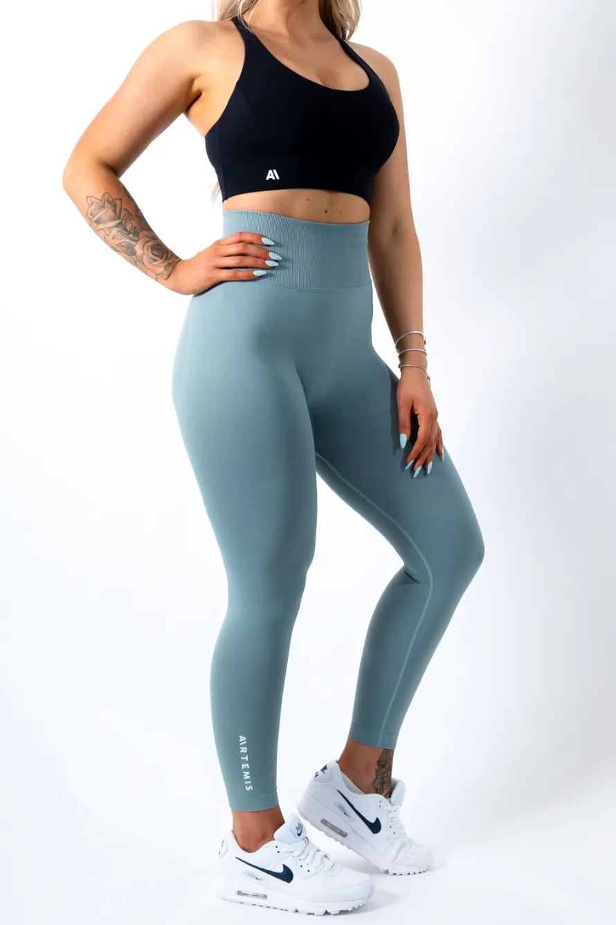 Kendall Scrunch Bum Leggings Slate