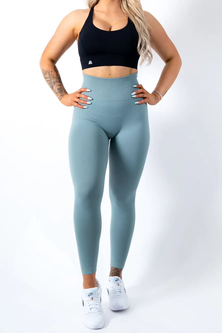 Kendall Scrunch Bum Leggings Slate