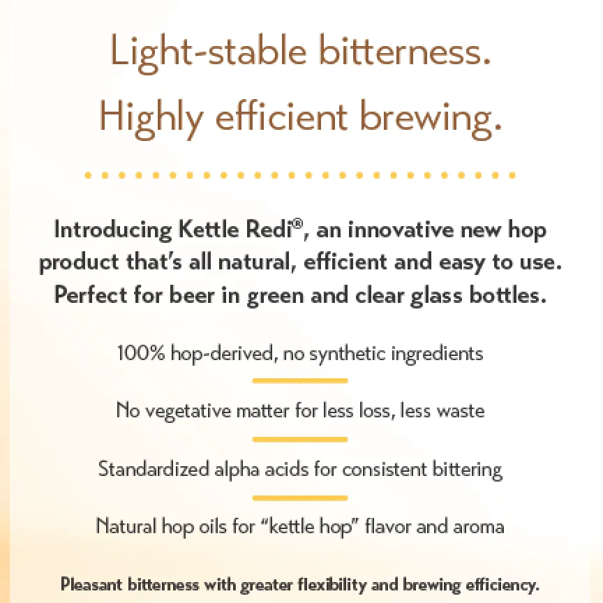 Kettle Redi | Light-stable Bitterness