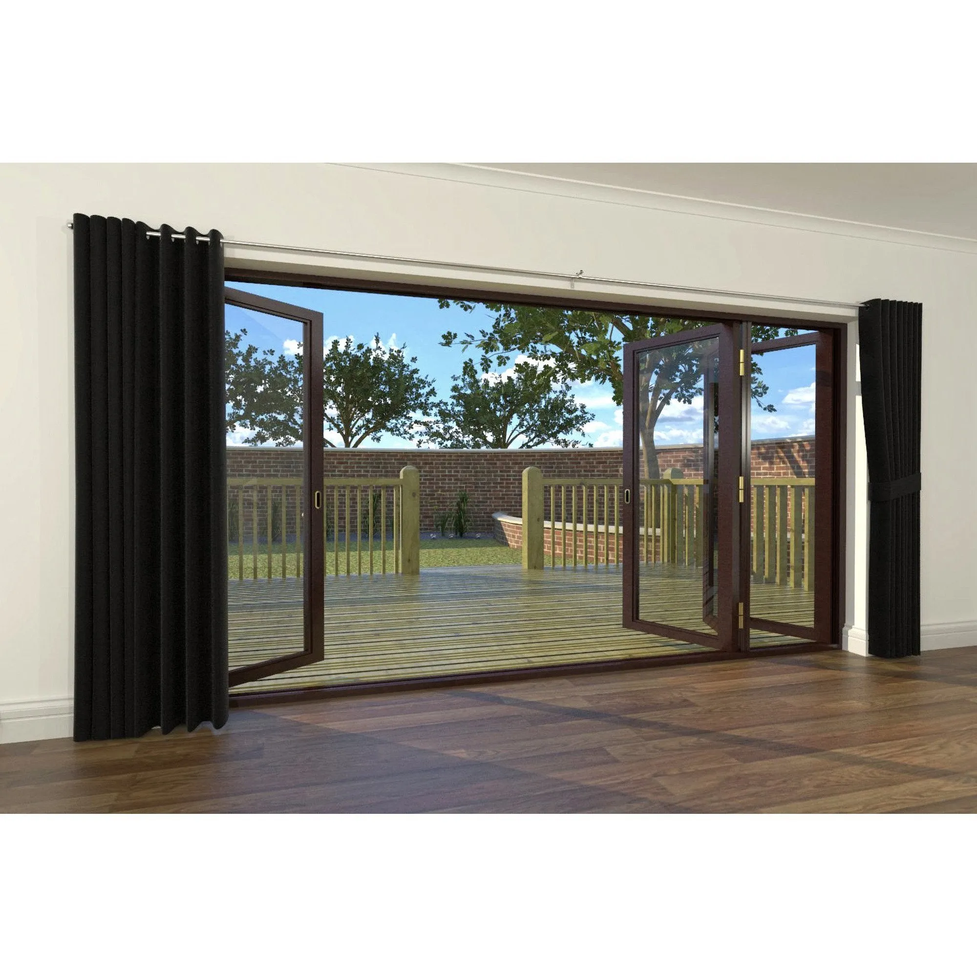 Kilo Wool Serge Curtains