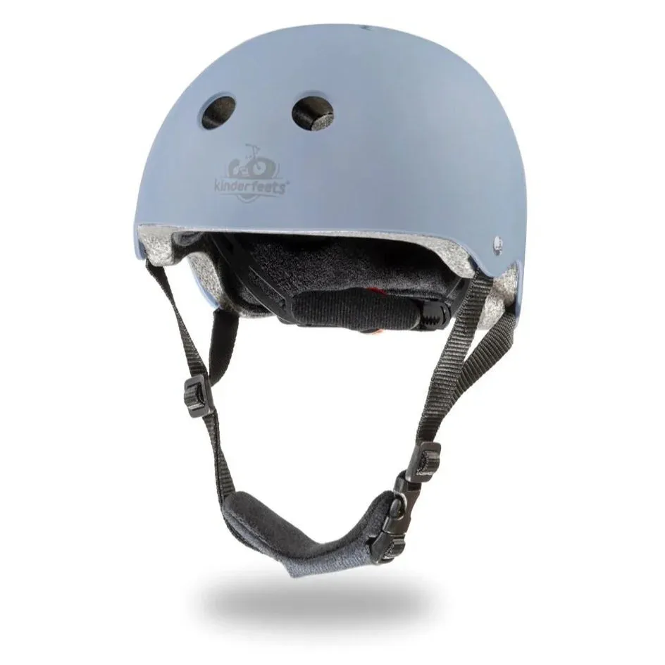 Kinderfeets - Toddler Bike Helmet - Matte Slate Blue - 46 to 52cm