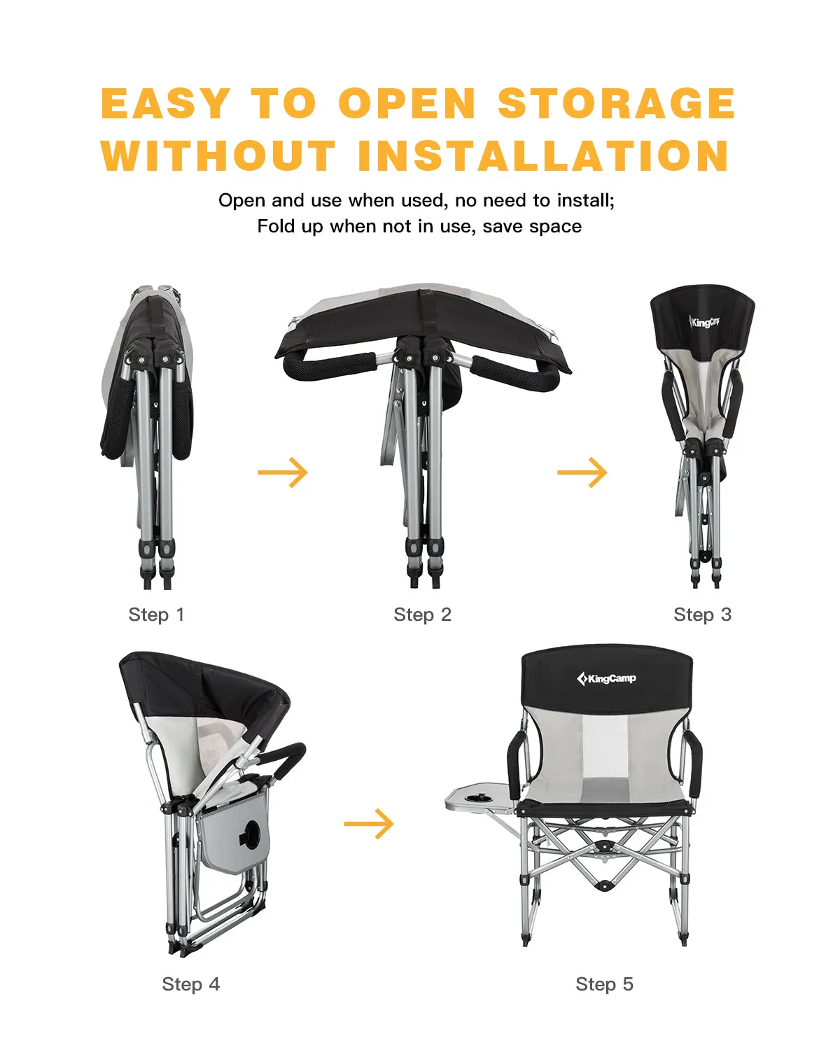 King Camp Folding Camp Chair
