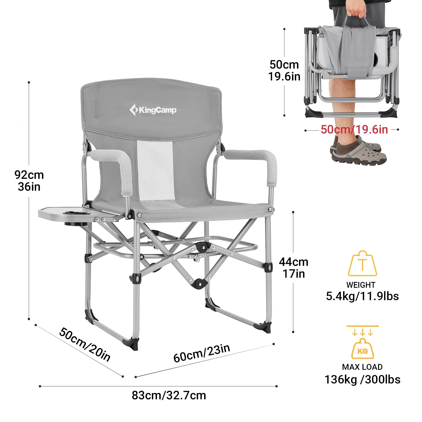 King Camp Folding Camp Chair