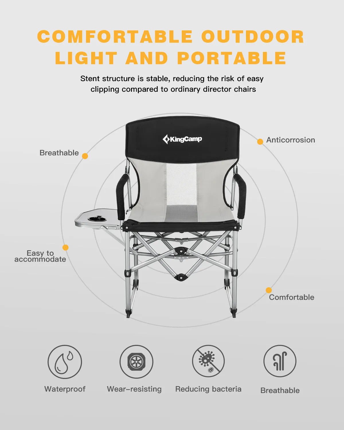 King Camp Folding Camp Chair