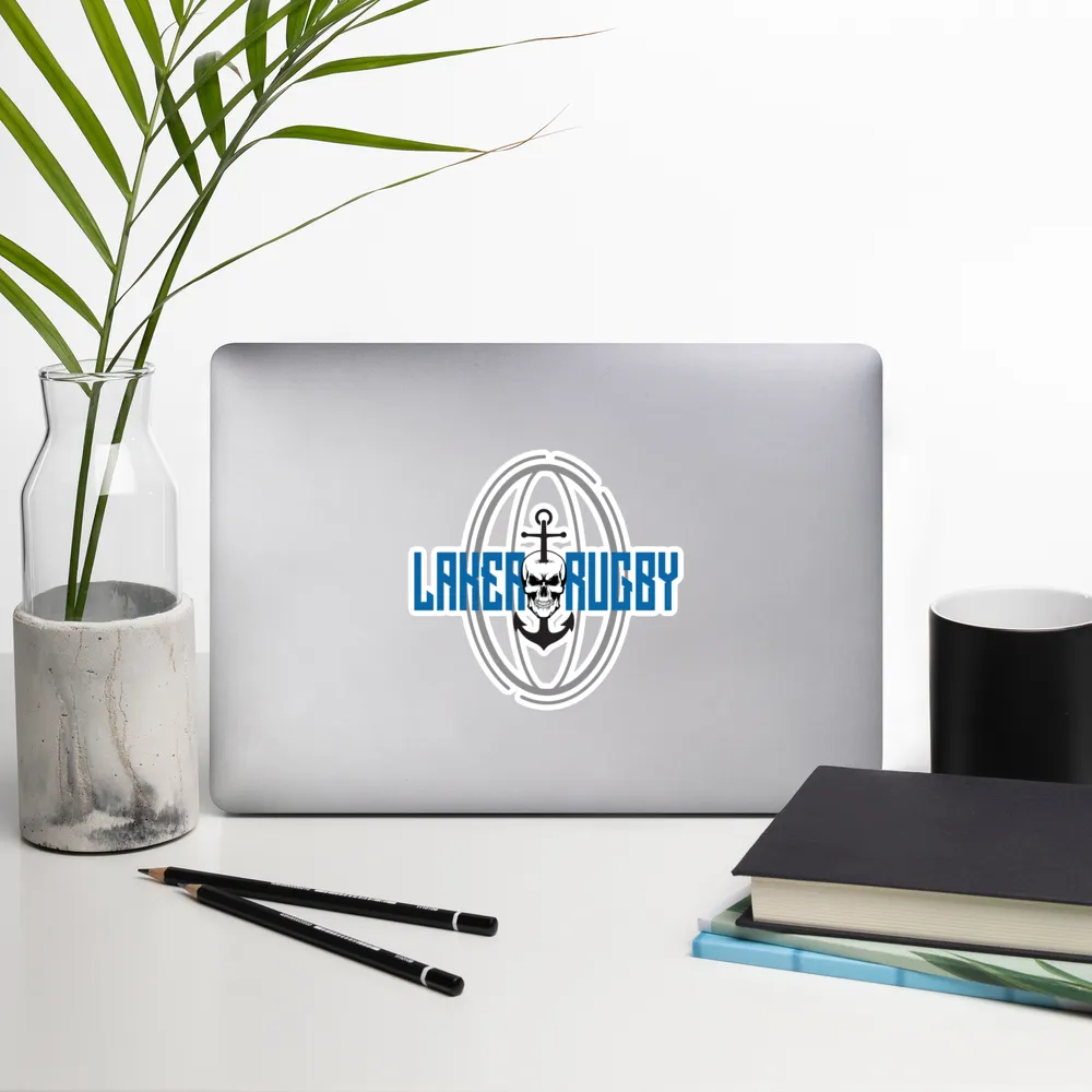 Laker Rugby Bubble-free stickers