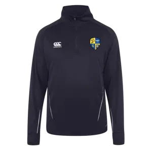 Langtree Rugby Club Canterbury Team 1/4 Zip Mid Layer Navy Rugby Training Top