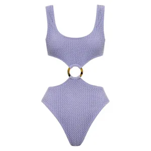 Lavender Crochet Ky One-Piece