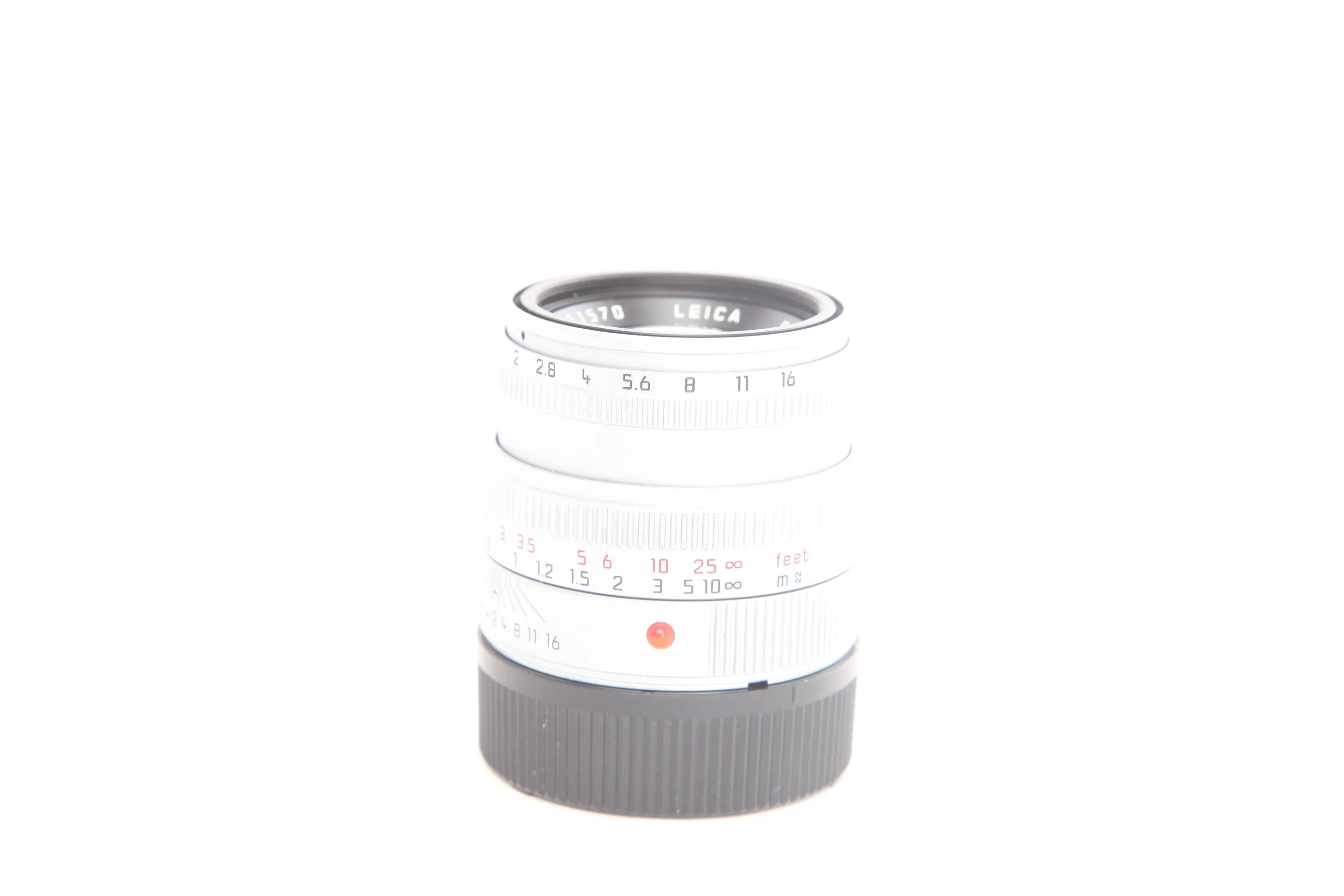 Leica 50mm f2 Summicron-M Silver 11816