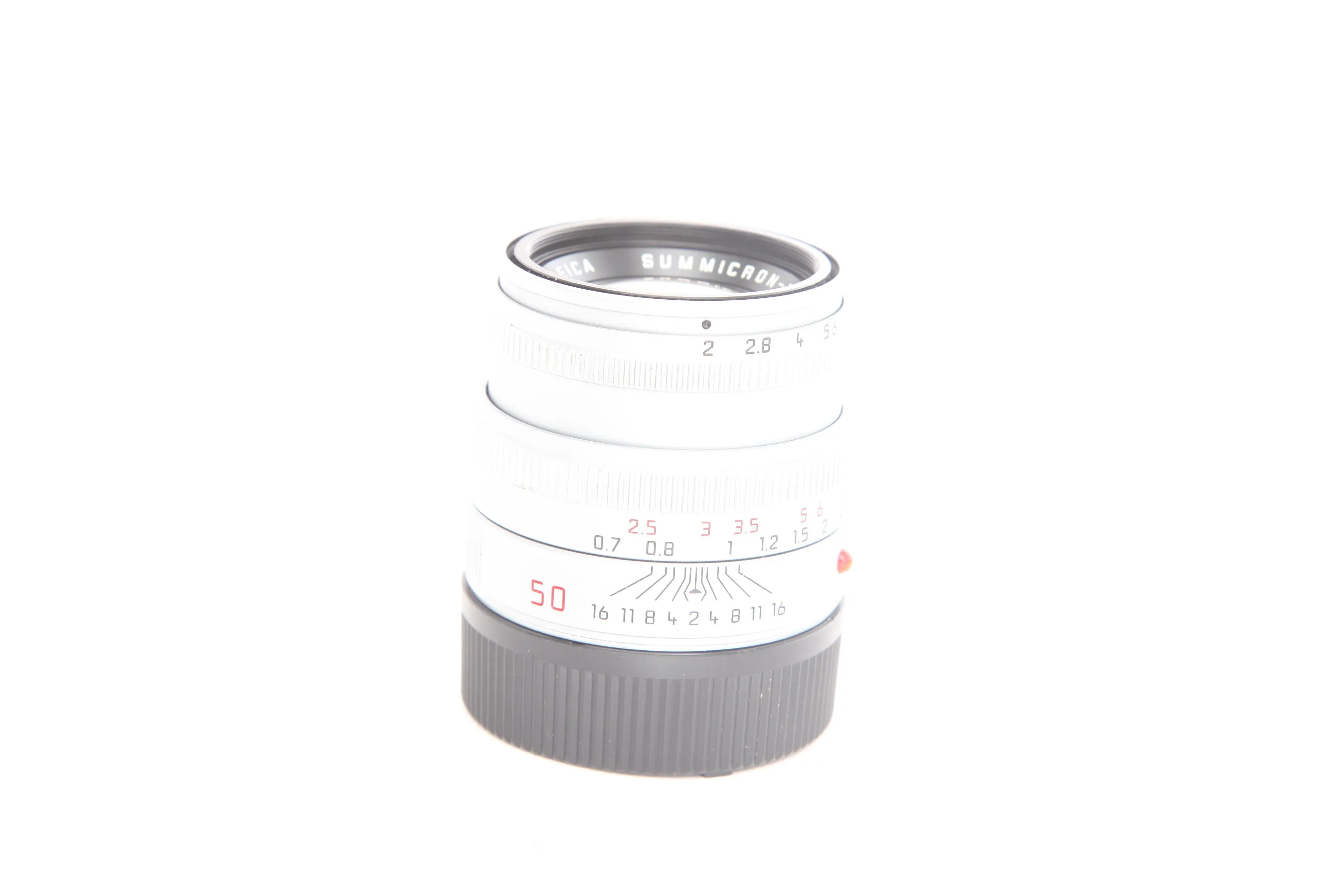 Leica 50mm f2 Summicron-M Silver 11816