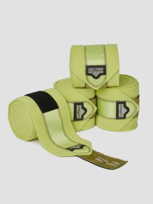 LeMieux Loire Satin Polo Bandages Kiwi