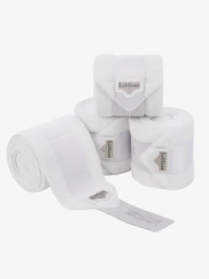 LeMieux Loire Satin Polo Bandages White