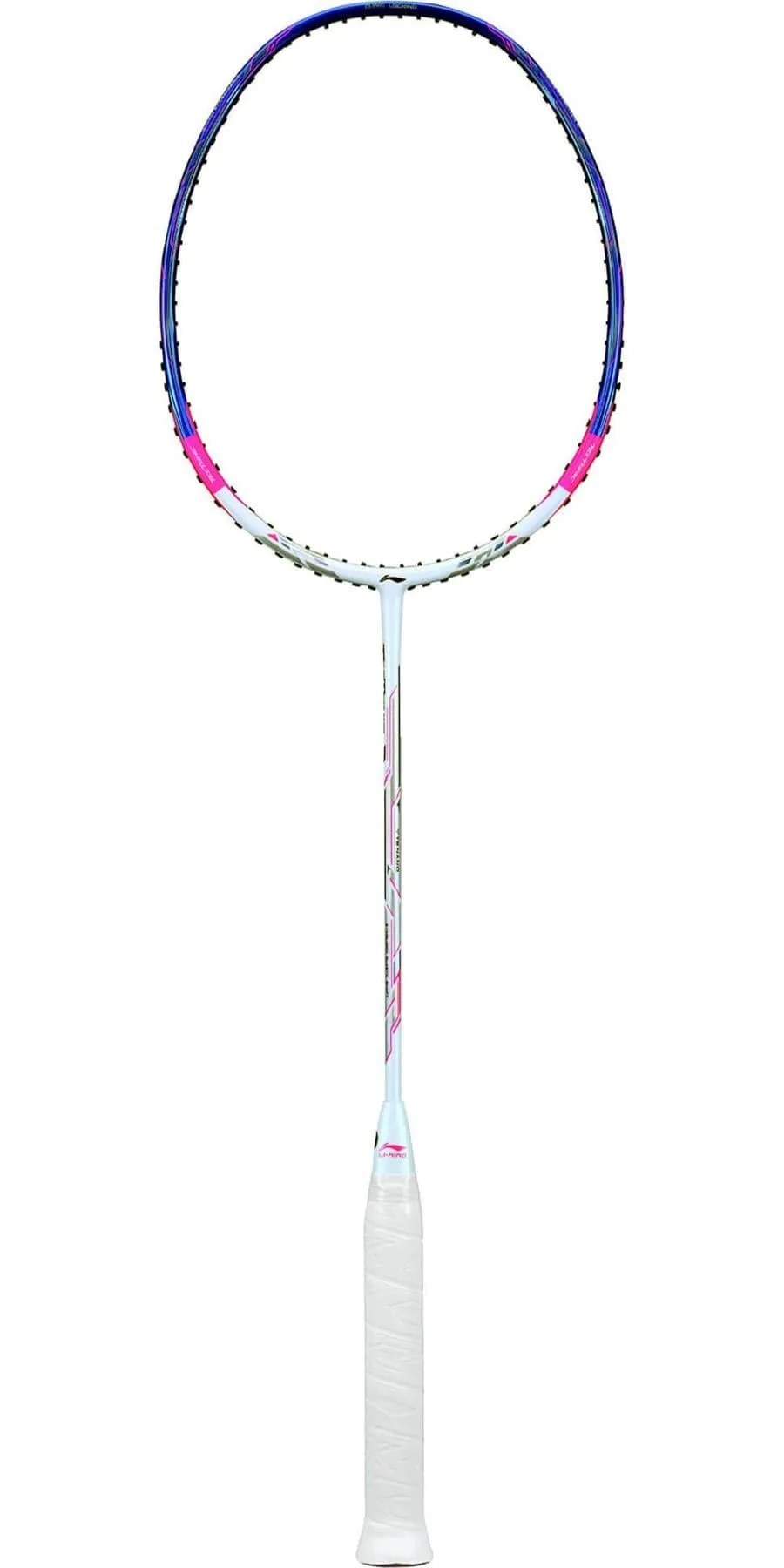 Li-Ning TecTonic 7 Instinct Badminton Racket - White  Blue