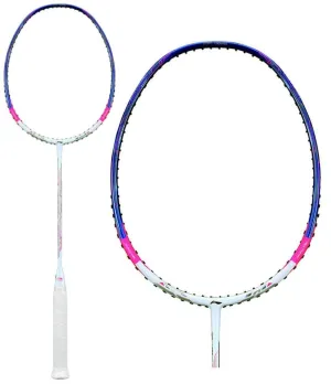 Li-Ning TecTonic 7 Instinct Badminton Racket - White  Blue