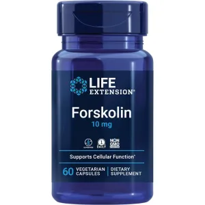 Life Extension Coleus Forskohlii Root Extract, 10 mg – 60 Veg Capsules