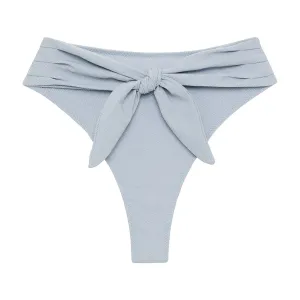 Light Denim Paula Tie-Up Bikini Bottom