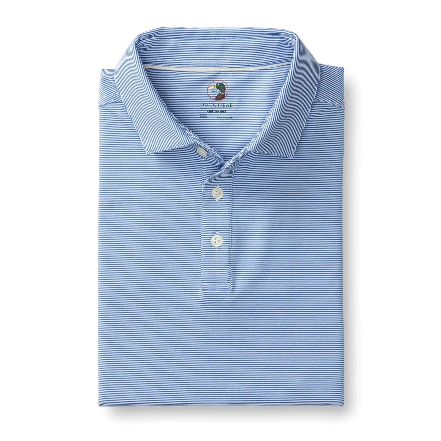 Long Drive Performance Polo - Blane Stripe