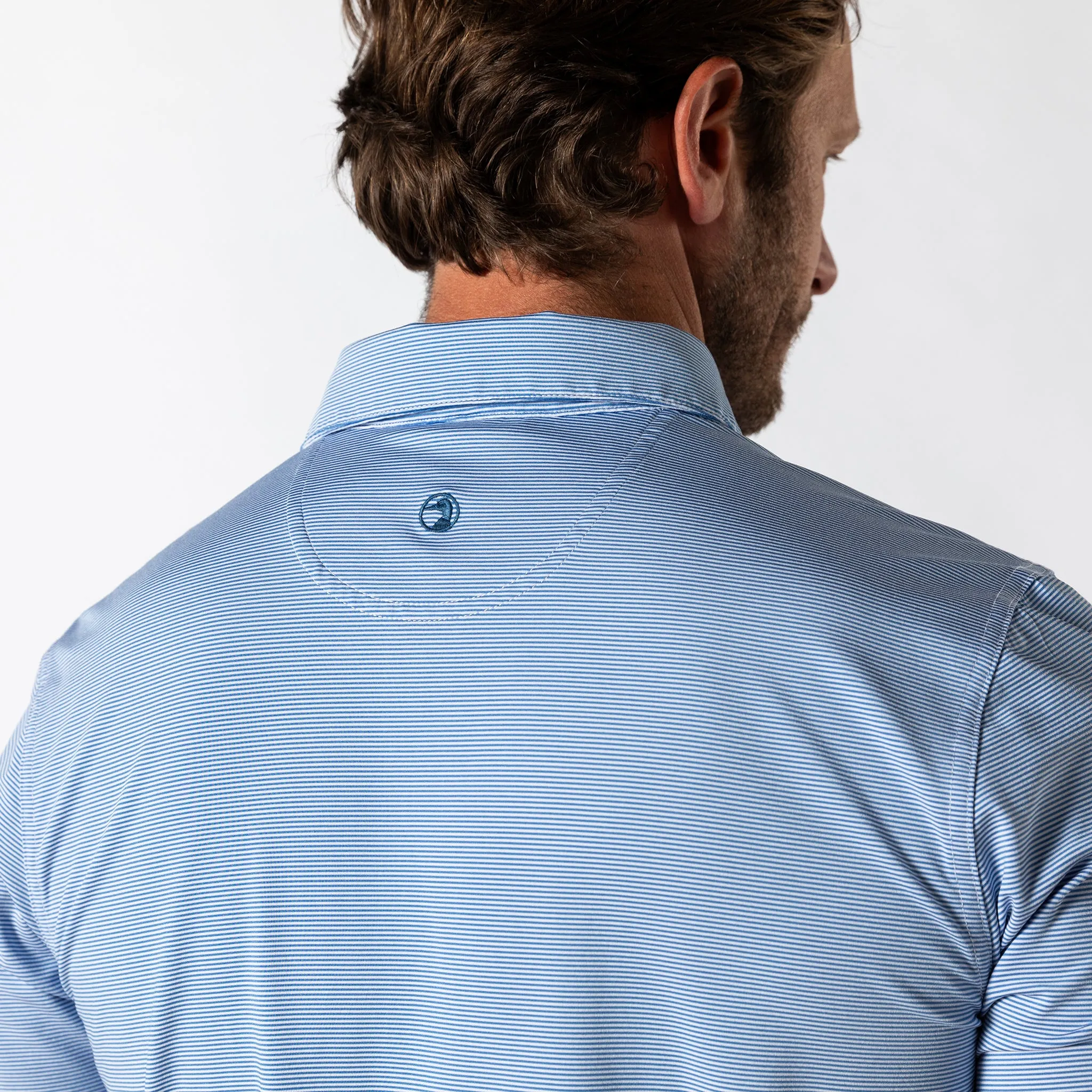 Long Drive Performance Polo - Blane Stripe