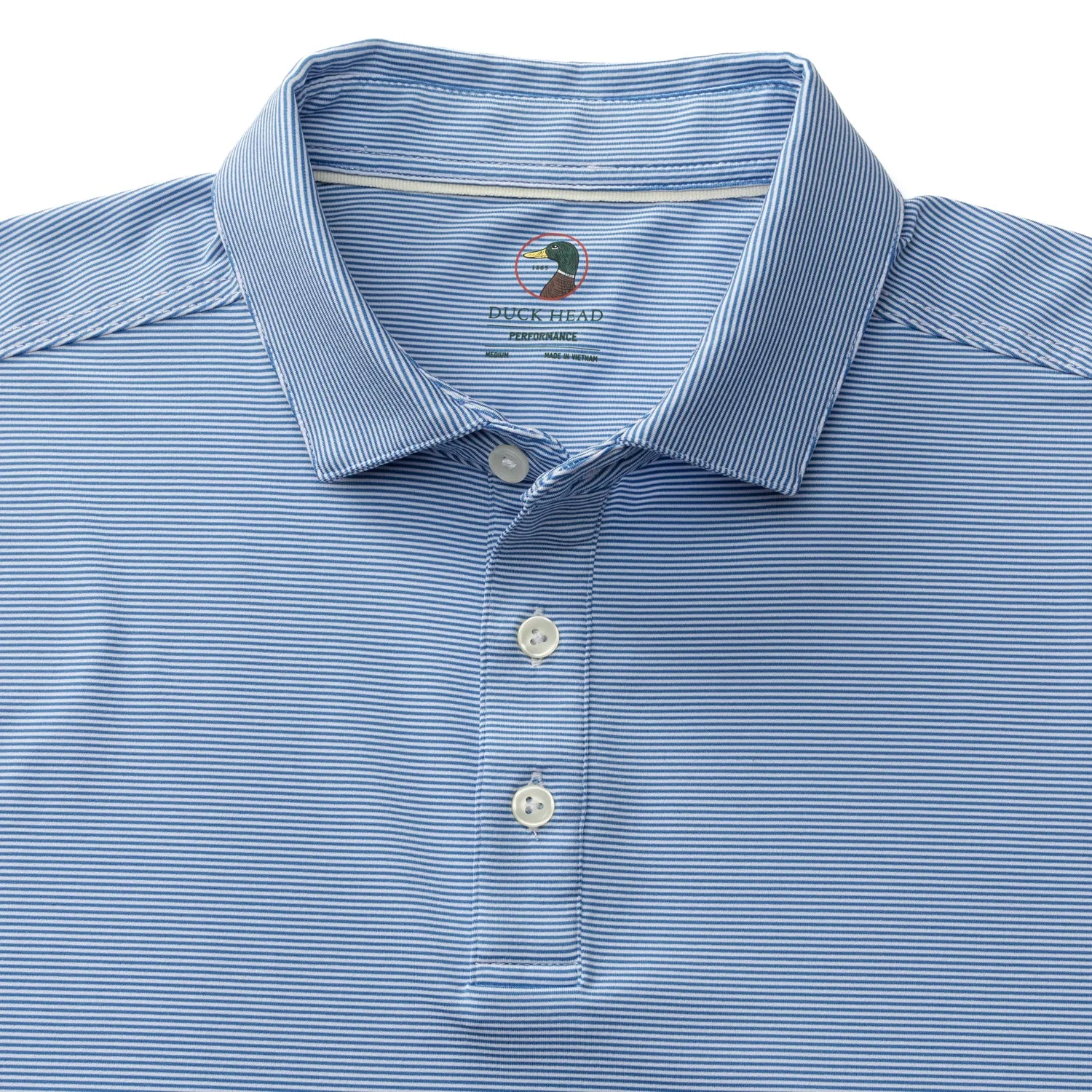 Long Drive Performance Polo - Blane Stripe