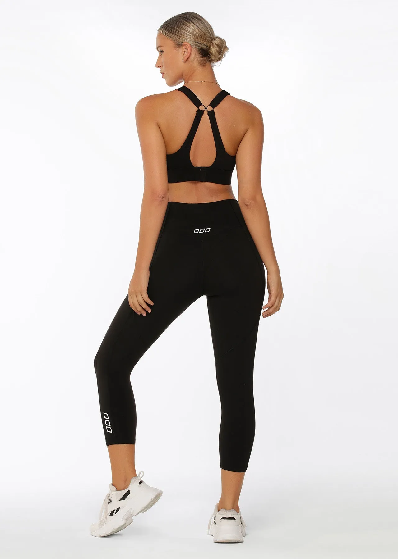 Lorna Jane New Booty Support 7/8 Tight - Black