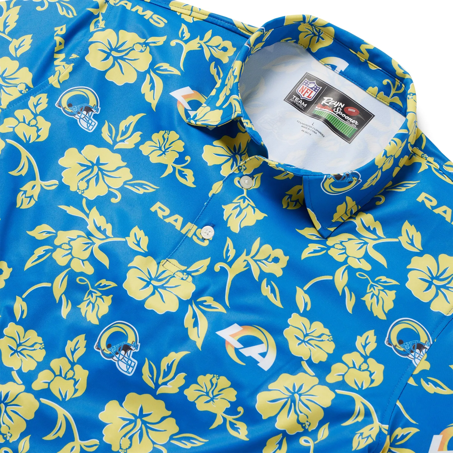 LOS ANGELES RAMS PUA PERFORMANCE POLO