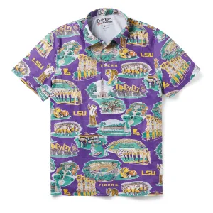 LOUISIANA STATE UNIVERSITY SCENIC PERFORMANCE POLO