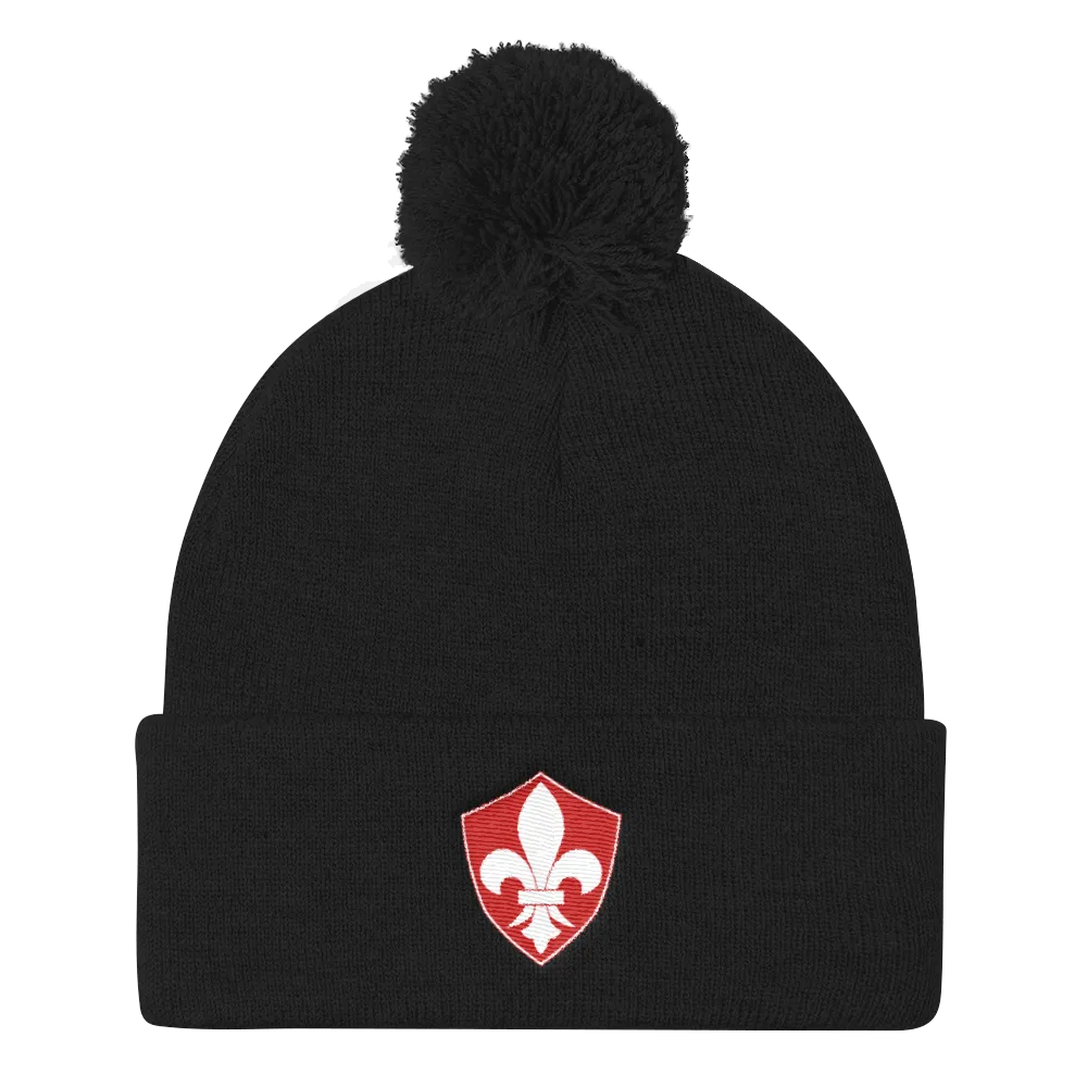 Louisville Rugby Pom Pom Knit Cap