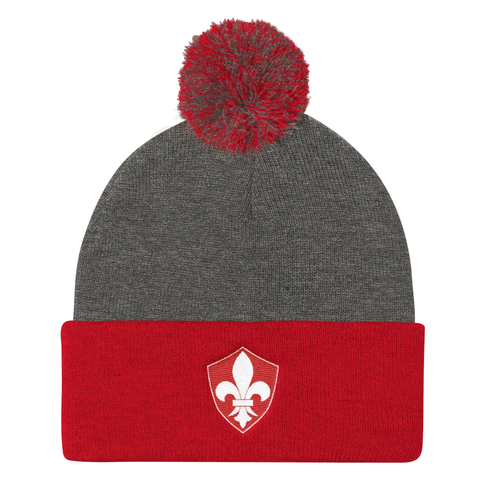Louisville Rugby Pom Pom Knit Cap
