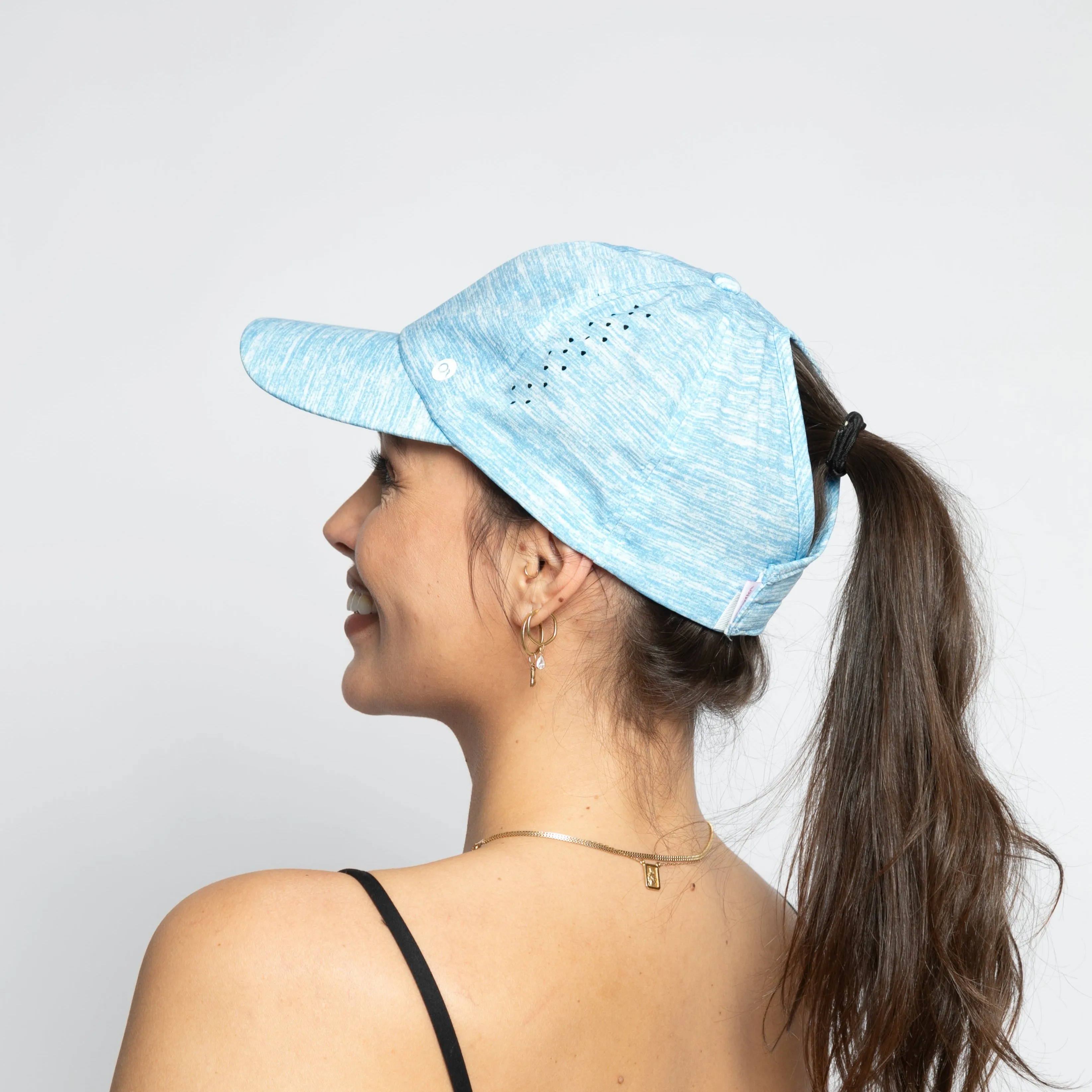 Luna Heathered Ponyflo® Active Cap