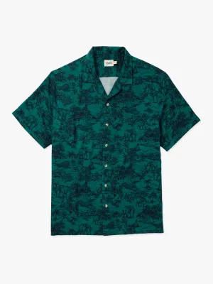 Marina Camp Shirt | Jungle Toile
